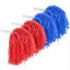 Pangda 12 Pack Cheerleading Pom Poms Sports Dance Cheer Plastic Pom Poms for Sports Team Spirit Cheering(Red and Blue) view 1