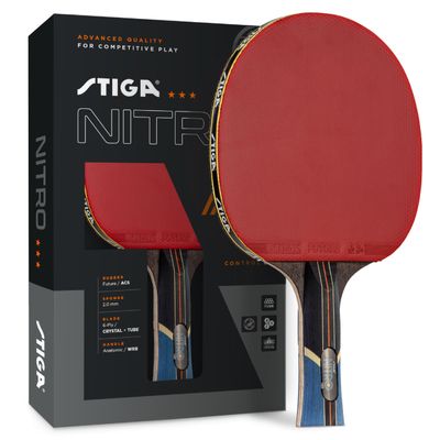 STIGA Beginner Ping Pong Paddles - Recreational to Performance Table Tennis Rackets Ages and Skill Levels - Multiple Styles + Performance Levels Available