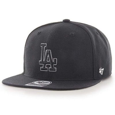 '47 Brand Snapback Cap - NO Shot Los Angeles Dodgers Black