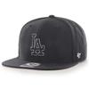 '47 Brand Snapback Cap - NO Shot Los Angeles Dodgers Black view 1