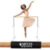 Ballet Barre Portable for Home or Studio, Freestanding Adjustable Bar for Stretch, Balance, Pilates, Dance or Active Workouts, Single or Double Bar, Kids and Adults view 1