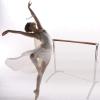 Ballet Barre Portable for Home or Studio, Freestanding Adjustable Bar for Stretch, Balance, Pilates, Dance or Active Workouts, Single or Double Bar, Kids and Adults view 2