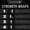 Gymreapers Strength Wrist Wraps for Cross Training, Olympic Lifting, Strength Training, WOD Workouts - Strong Wrist Support for Men and Women - Fits All Wrist Sizes | Men and Women (Camo) view 2