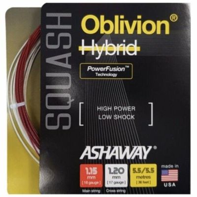 ASHAWAY Oblivion 1.15-1.20mm Squash Hybrid 110M Reel
