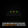 Night Fision Tritium Night Sight Set for CZ USA P-07/P-09 - Orange Front Ring, Black Rear Rings view 3