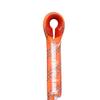 GINEE 10mm Static Rock Climbing Ropes 65FT Outdoor Safety Rope with Carabiner Rescue Lifeline Grappling Descender Escape Abseiling Rope,Arborist Tree Climb Magnet Fishing Rope Orange view 4