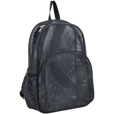Eastsport Heavy Duty Mesh Sport Backpack Daypack Bookbag Bag See Through for Travel, Swim, Gym, Beach, 17.5 Inches, Graphite Army Camo