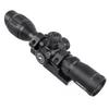 Sniper MT 3-12x33 MAOL Scope with Red, Green, Blue Illuminated Mil-Dot Reticle for Rifle with Long Eye Relief and Wide Angle view 1