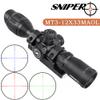 Sniper MT 3-12x33 MAOL Scope with Red, Green, Blue Illuminated Mil-Dot Reticle for Rifle with Long Eye Relief and Wide Angle view 2