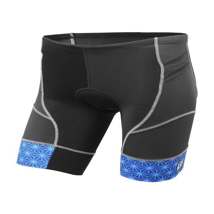 De Soto Riviera Tri Short (RTS3) (Blue Sparkle Leg Band, Size Small)