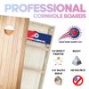 Wood Grain Series - Premium Cornhole Boards w Handle - Includes 2 Regulation 4' x 2' Cornhole Boards w Premium Birch Plywood and 8 Cornhole Bags (1459) view 2