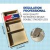 Wood Grain Series - Premium Cornhole Boards w Handle - Includes 2 Regulation 4' x 2' Cornhole Boards w Premium Birch Plywood and 8 Cornhole Bags (1459) view 4