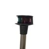 Pactrade Marine Navigation Light Red and Green LED Bi-Color Light Pole12'' Plug In Bow Light Angled for Fishing Boat Pontoon Yacht Skeeter Small Boat view 3