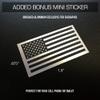 fagraphix Gold Star Service Banner Sticker Self Adhesive Vinyl Decal gave All Family Member Service Flag view 2