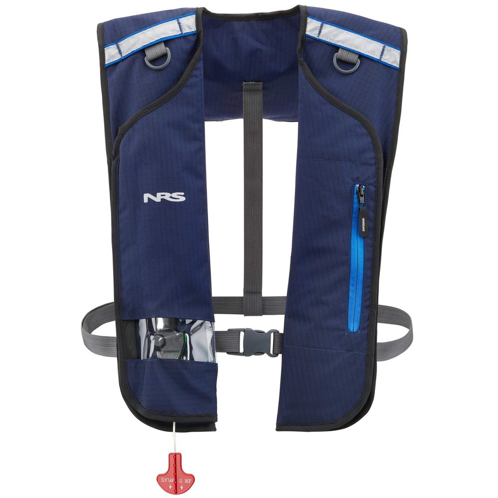 NRS Matik Inflatable Lifejacket (PFD)-Navy-Universal
