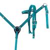 Showman Nylon Headstall & Breast Collar Set w/Crystal Rhinestone Conchos view 1