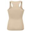 ALLLA Women's Racerback Tank Top Layering Ribbed Basic Undershirt (S-3X) Beige-M view 3