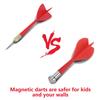 18 inch Magnetic Dart Board Set for Kids, Indoor Outdoor Game Dart Game with 12 Darts, Dartboard Toys Gifts for 8 9 10 11 12 Year Old Boys view 3