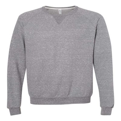 Jerzees Adult 72 oz Snow Heather French Crewneck Sweatshirt 2XL CHARCL SNOW HTH