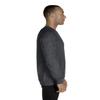 Jerzees Adult 72 oz Snow Heather French Crewneck Sweatshirt 2XL CHARCL SNOW HTH view 2