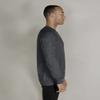 Jerzees Adult 72 oz Snow Heather French Crewneck Sweatshirt 2XL CHARCL SNOW HTH view 4