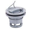 Acouto Boat Air Valve PVC Inflatable Boat Air Valve Replacement Air Gas Valve Pontoon Boat Inflation Valve Replacement Gray for Inflatable Boat Dinghy Kayak Canoe view 1