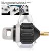 Acouto Pump, Inflatable Boat Pump Compressor Air Valve Converter with Standard Conventional Air Valve Attachment view 3