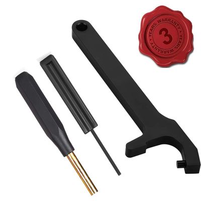 Piggy-G Glock Tool Kit, Magazine Disassembly Tool Mag Plate Removal Tool Front Sight Installation Hex Tool Pin Punch for Glock Accessories