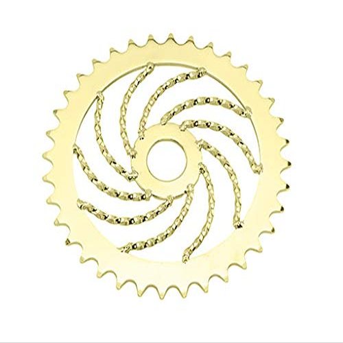 bike Lowrider Twisted Steel Sprocket 1/2 X 1/8 36t Gold.