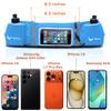 No.1 Hydration Belt by Runtasty - Premium Winners' Running Fuel Belt w/2 BPA-Free 10 oz Water Bottles, Tilt-Up Pocket w/Touchscreen-Ready Cover - Fits All iPhones, No-Bounce Design (Royal Blue) view 3