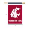 Briarwood Lane Washington State Cougars NCAA Licensed House Flag view 4