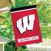 Briarwood Lane Wisconsin Badgers NCAA Licensed House Flag view 2