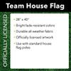 Briarwood Lane Tennessee Volunteers NCAA Licensed House Flag view 4