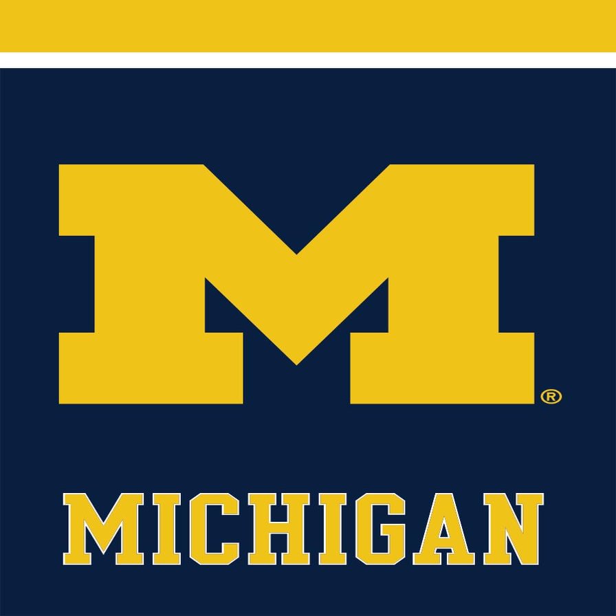 Briarwood Lane Michigan Wolverines NCAA Licensed House Flag