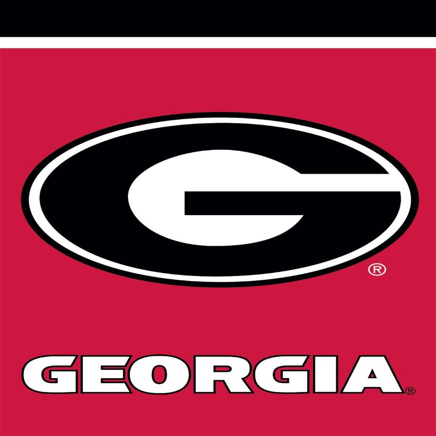 Briarwood Lane Georgia Bulldogs NCAA Licensed House Flag