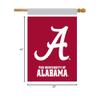 Alabama Crimson Tide Ncaa Licensed House Flag 40" x 28" Briarwood Lane view 4