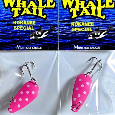 Kokanee Spoons (2): uv Pink Taffy