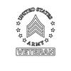 E-5 Sergeant Veteran US Army Rank Sticker Die Cut Decal SGT OR-5 E5 Bumper Sticker Vinyl Sticker Car Truck Decal 5" view 1