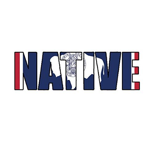 EW Designs Wyoming Native Sticker Decal Vinyl WY Pride Bumper Sticker Vinyl Sticker Car Truck Decal 5"