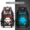 Soccer Player 10 Luminous Multifunction Backpack Travel Football Fans Bag For Men Women (Style 2) view 2
