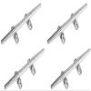Four Marine Grade Stainless Steel Cleats 4" view 1