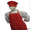 CHEFSKIN Adult Chef Hat Fully Adjustable Soft Fabric Vibrant RED Color view 3