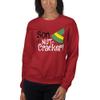 Absurd Ink Son of a Nutcracker - Elf - Sweatshirt (Red, Small) view 3