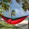 Gold Armour Camping Hammock - Portable Hammock Single Hammock Camping Accessories Gear for Outdoor Indoor Adult Kids, USA Based Brand (Red & Black) view 4