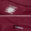 MOHEEN Men's Pique Polo Shirts Long Sleeve Dry Fit Golf Collared Shirt 12131 Burgundy 3XL view 4
