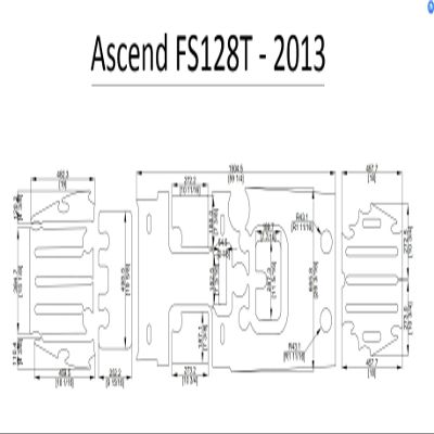 Ascend 2013 FS128T Kayak Boat EVA Decking Mat Pads Kit 1/4" (Light Brown)