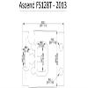 Ascend 2013 FS128T Cockpit kit Kayak Boat EVA Decking Mat Pads Kit 1/4" (Medium Gray) view 1