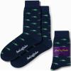 AUSCUFFLINKS Dinosaur Socks for Him | Stegosaurus Animal Lover Sock for Her | Jurassic Park Gift | Business Socks for Him | Birthday Gift for Guys (Stegosaurus) view 1