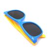 JUSLINK Toddler Sunglasses, Polarized Flexible Boys Girl Baby and Kids Sunglasses Age 2 to 10 (Black+Blue) view 3