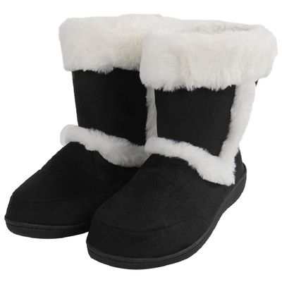 Home Slipper Men's Slippers Boots,Super Soft Memory Foam Cozy Slippers Anti-Slip Indoor Outdoor Casual Booties Slipper Shoes,Black,US 9/10
